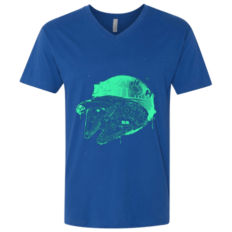 T-Shirts Royal / X-Small Messy Rescue Men's Premium V-Neck