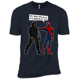 T-Shirts Midnight Navy / YXS Metal Arm Dude Boys Premium T-Shirt