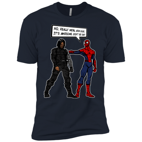 T-Shirts Midnight Navy / YXS Metal Arm Dude Boys Premium T-Shirt