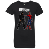 T-Shirts Black / YXS Metal Arm Dude Girls Premium T-Shirt