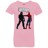 T-Shirts Light Pink / YXS Metal Arm Dude Girls Premium T-Shirt