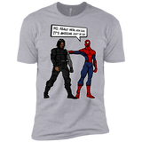 T-Shirts Heather Grey / X-Small Metal Arm Dude Men's Premium T-Shirt