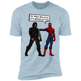 T-Shirts Light Blue / X-Small Metal Arm Dude Men's Premium T-Shirt