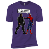 T-Shirts Purple Rush/ / X-Small Metal Arm Dude Men's Premium T-Shirt