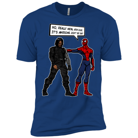 T-Shirts Royal / X-Small Metal Arm Dude Men's Premium T-Shirt