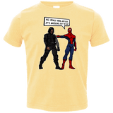 T-Shirts Butter / 2T Metal Arm Dude Toddler Premium T-Shirt