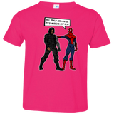 T-Shirts Hot Pink / 2T Metal Arm Dude Toddler Premium T-Shirt