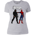 T-Shirts Heather Grey / X-Small Metal Arm Dude Women's Premium T-Shirt