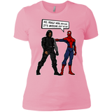 T-Shirts Light Pink / X-Small Metal Arm Dude Women's Premium T-Shirt