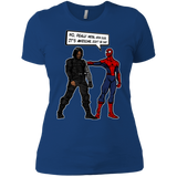 T-Shirts Royal / X-Small Metal Arm Dude Women's Premium T-Shirt