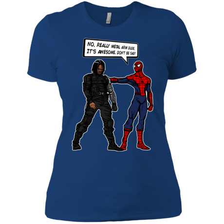 T-Shirts Royal / X-Small Metal Arm Dude Women's Premium T-Shirt