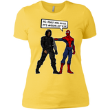 T-Shirts Vibrant Yellow / X-Small Metal Arm Dude Women's Premium T-Shirt