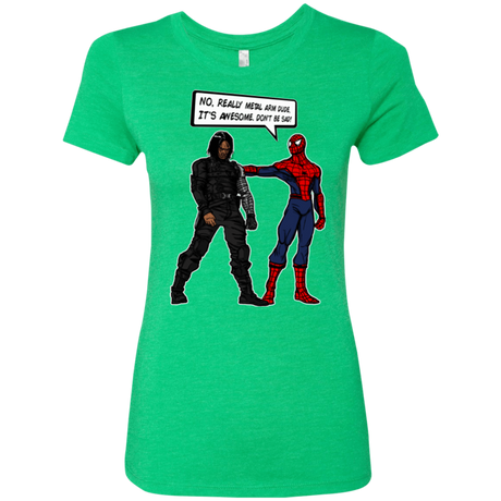 T-Shirts Envy / Small Metal Arm Dude Women's Triblend T-Shirt