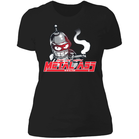 T-Shirts Black / X-Small Metal Ass Women's Premium T-Shirt