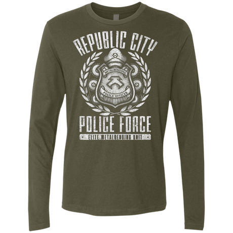 T-Shirts Military Green / Small Metal is Enduring Men's Premium Long Sleeve