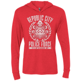 T-Shirts Vintage Red / X-Small Metal is Enduring Triblend Long Sleeve Hoodie Tee