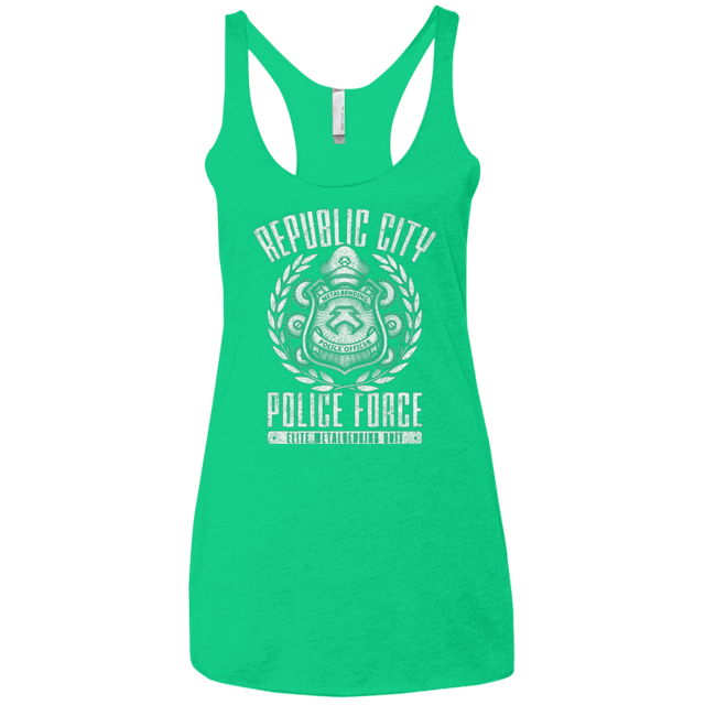 T-Shirts Envy / X-Small Metal is Enduring Women's Triblend Racerback Tank