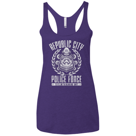 T-Shirts Purple / X-Small Metal is Enduring Women's Triblend Racerback Tank