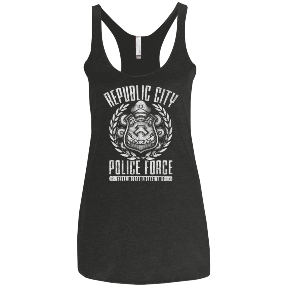 T-Shirts Vintage Black / X-Small Metal is Enduring Women's Triblend Racerback Tank