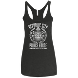 T-Shirts Vintage Black / X-Small Metal is Enduring Women's Triblend Racerback Tank