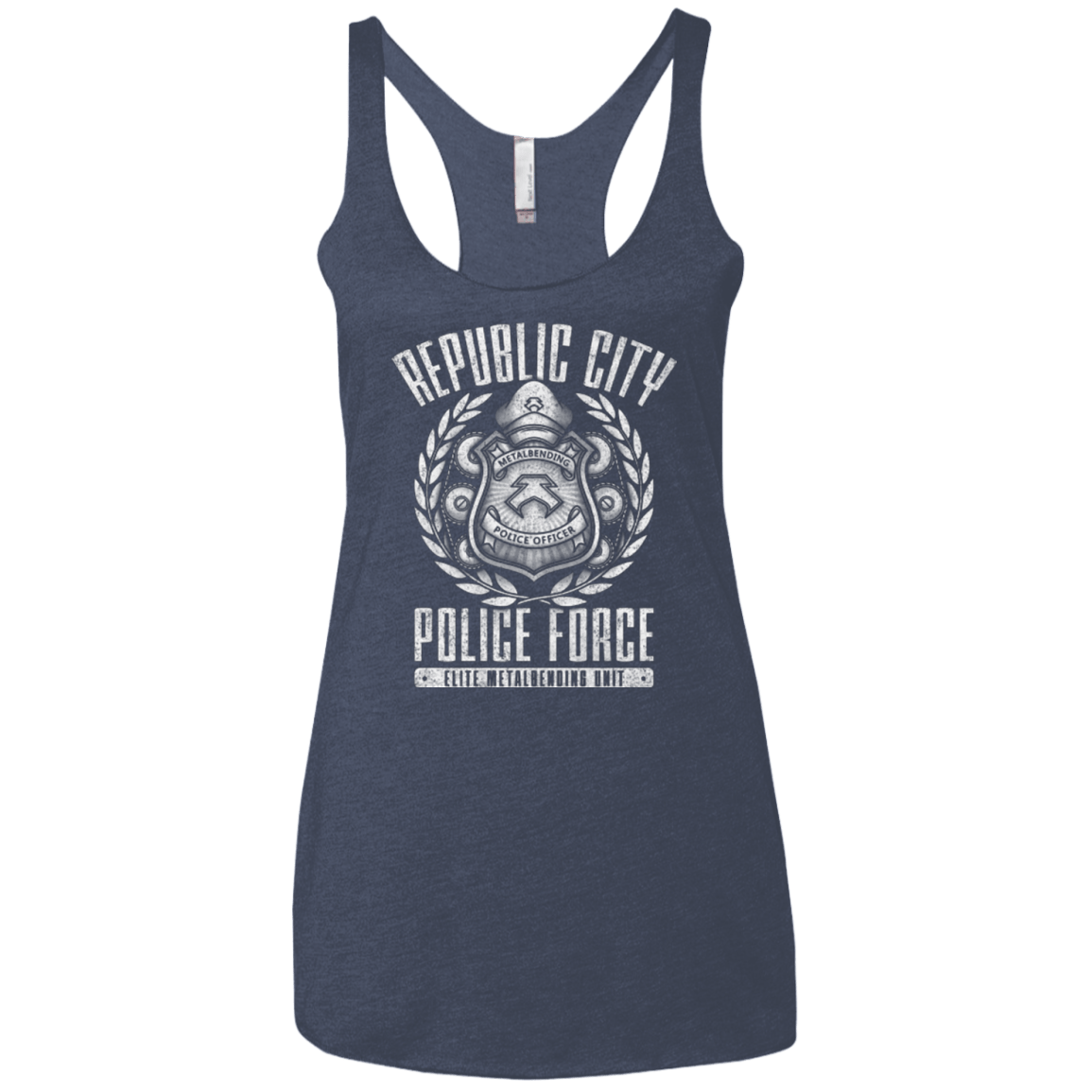 T-Shirts Vintage Navy / X-Small Metal is Enduring Women's Triblend Racerback Tank