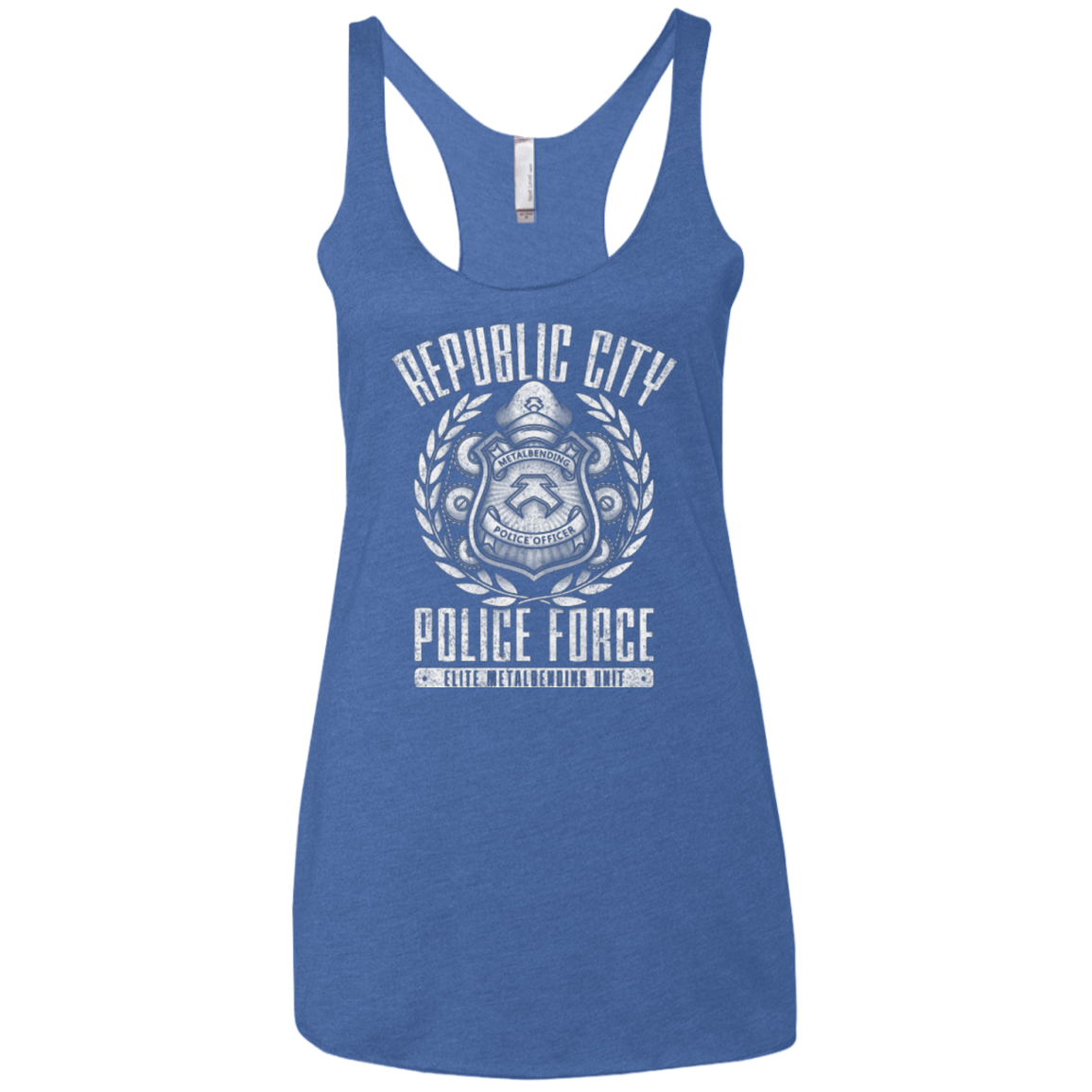 T-Shirts Vintage Royal / X-Small Metal is Enduring Women's Triblend Racerback Tank