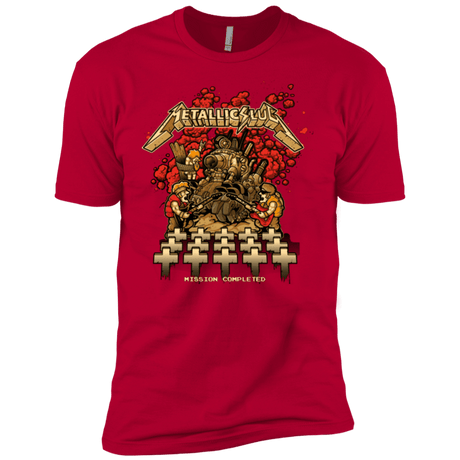 T-Shirts Red / YXS METALLIC SLUG Boys Premium T-Shirt