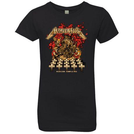 T-Shirts Black / YXS METALLIC SLUG Girls Premium T-Shirt