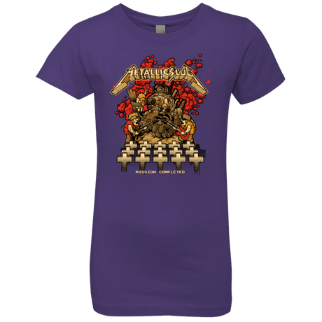 T-Shirts Purple Rush / YXS METALLIC SLUG Girls Premium T-Shirt