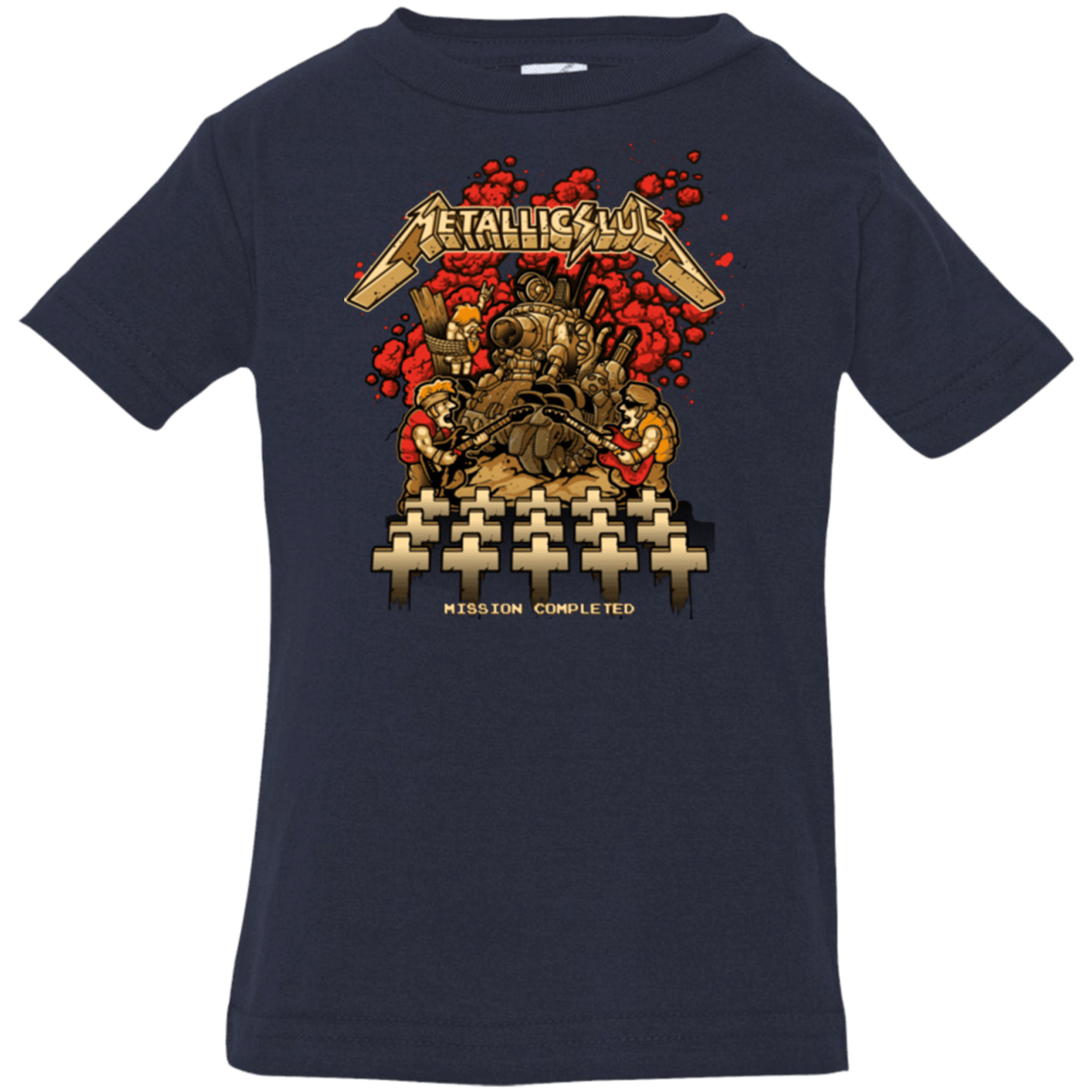 T-Shirts Navy / 6 Months METALLIC SLUG Infant PremiumT-Shirt