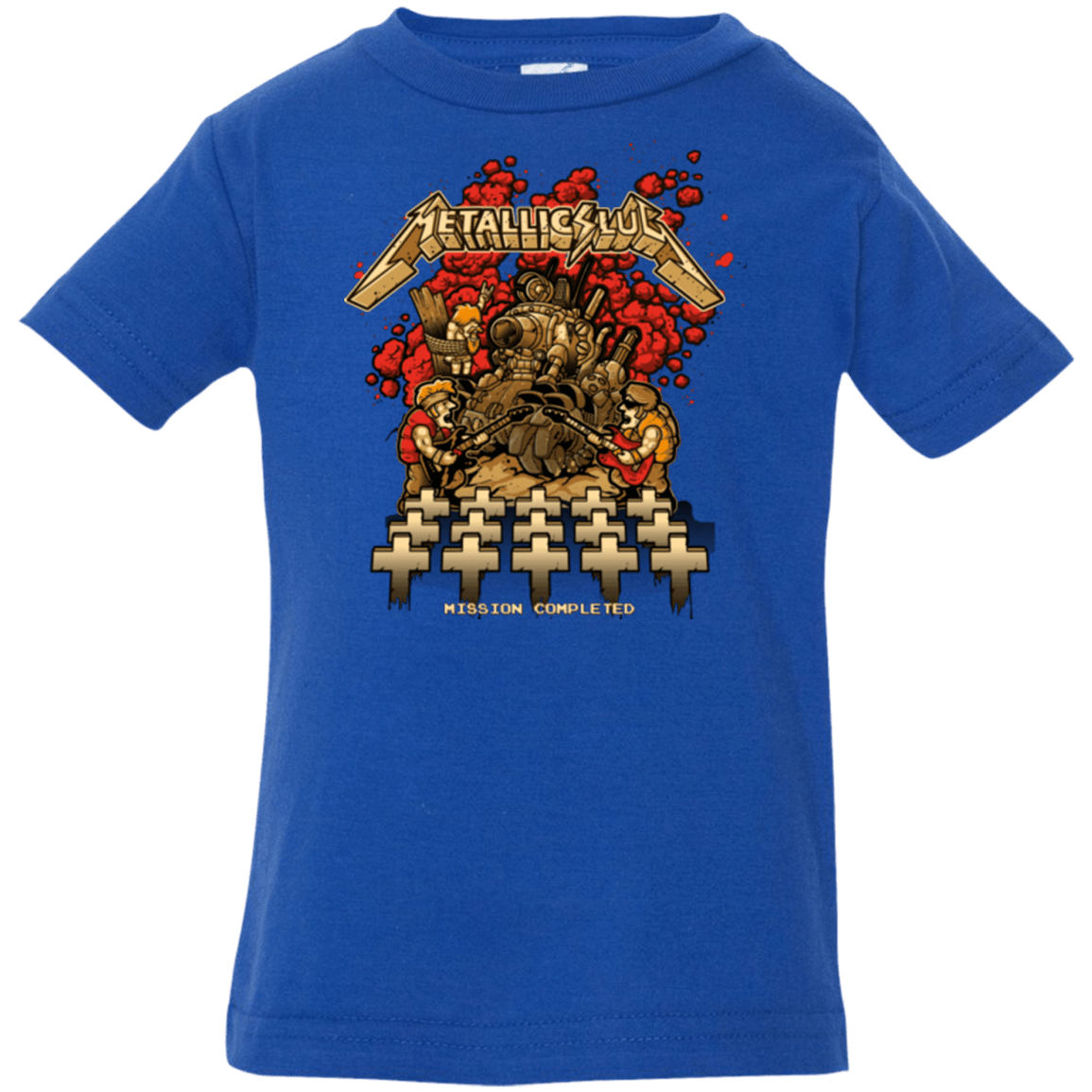 T-Shirts Royal / 6 Months METALLIC SLUG Infant PremiumT-Shirt