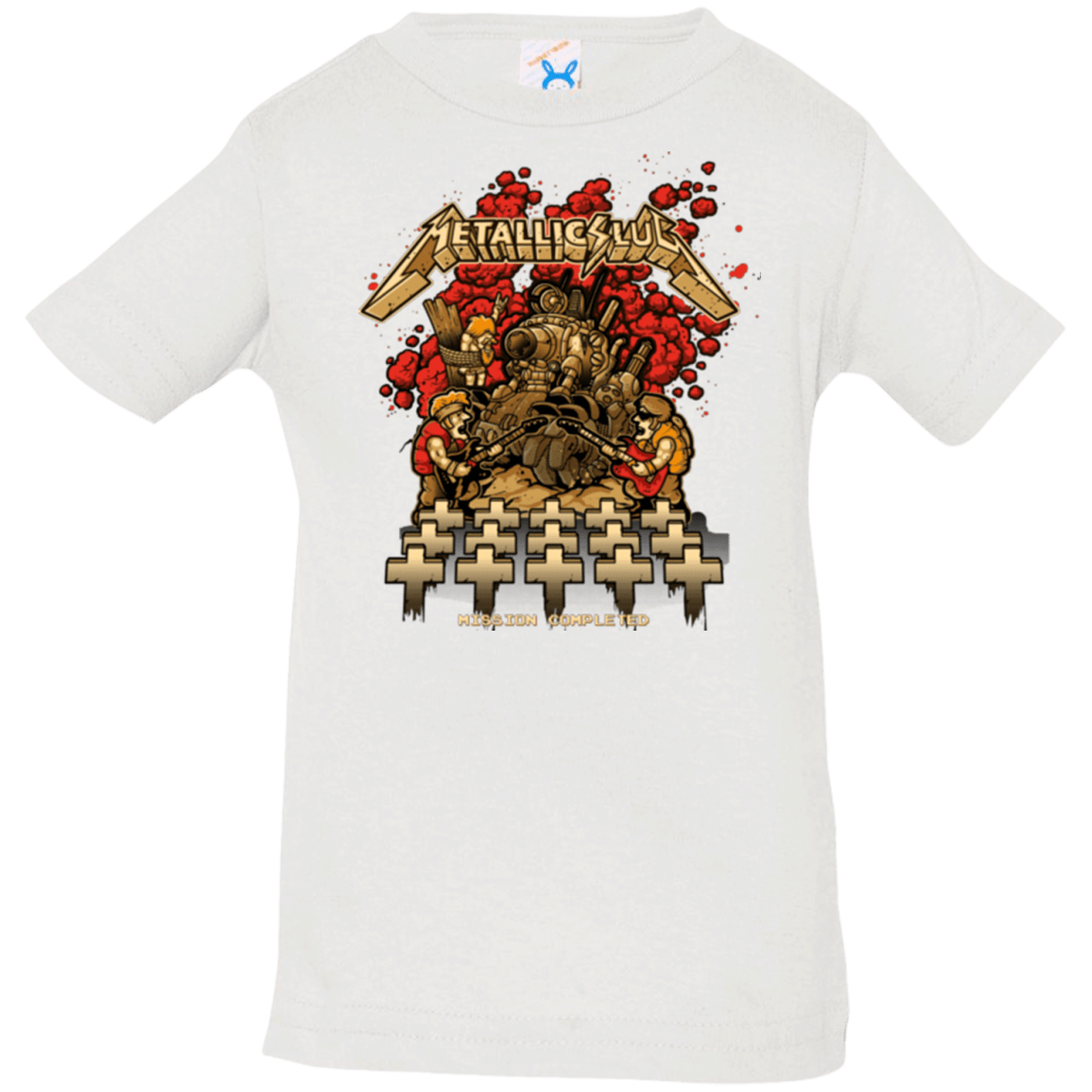 T-Shirts White / 6 Months METALLIC SLUG Infant PremiumT-Shirt