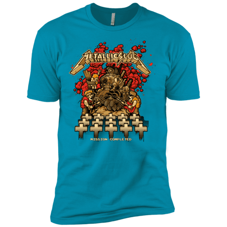 T-Shirts Turquoise / X-Small METALLIC SLUG Men's Premium T-Shirt