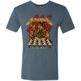 T-Shirts Indigo / Small METALLIC SLUG Men's Triblend T-Shirt