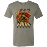 T-Shirts Venetian Grey / Small METALLIC SLUG Men's Triblend T-Shirt