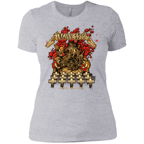 T-Shirts Heather Grey / X-Small METALLIC SLUG Women's Premium T-Shirt