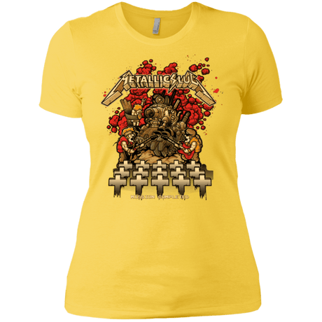 T-Shirts Vibrant Yellow / X-Small METALLIC SLUG Women's Premium T-Shirt