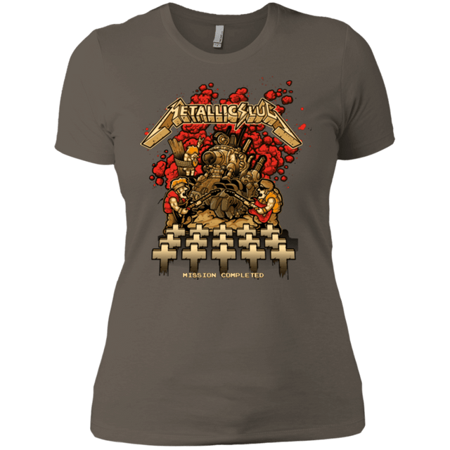 T-Shirts Warm Grey / X-Small METALLIC SLUG Women's Premium T-Shirt
