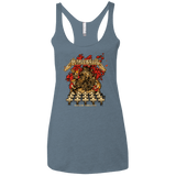 T-Shirts Indigo / X-Small METALLIC SLUG Women's Triblend Racerback Tank