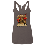 T-Shirts Macchiato / X-Small METALLIC SLUG Women's Triblend Racerback Tank