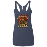 T-Shirts Vintage Navy / X-Small METALLIC SLUG Women's Triblend Racerback Tank
