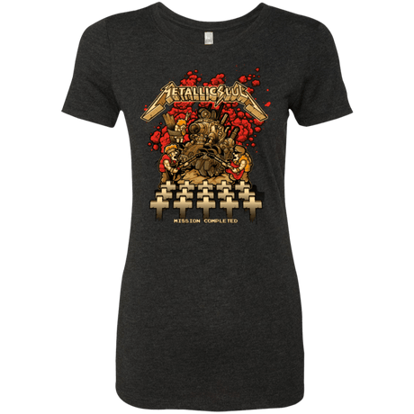 T-Shirts Vintage Black / Small METALLIC SLUG Women's Triblend T-Shirt