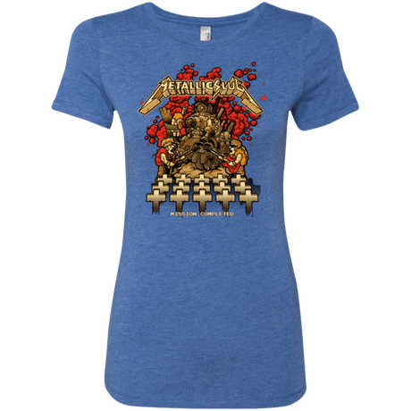 T-Shirts Vintage Royal / Small METALLIC SLUG Women's Triblend T-Shirt