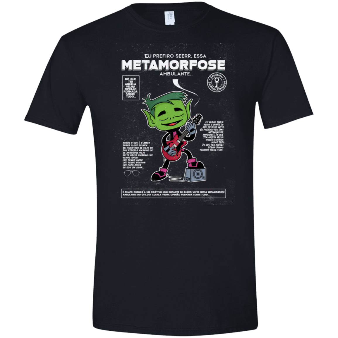 T-Shirts Black / X-Small Metamorfose Men's Semi-Fitted Softstyle