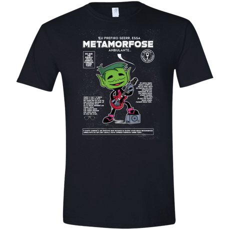 T-Shirts Black / X-Small Metamorfose Men's Semi-Fitted Softstyle