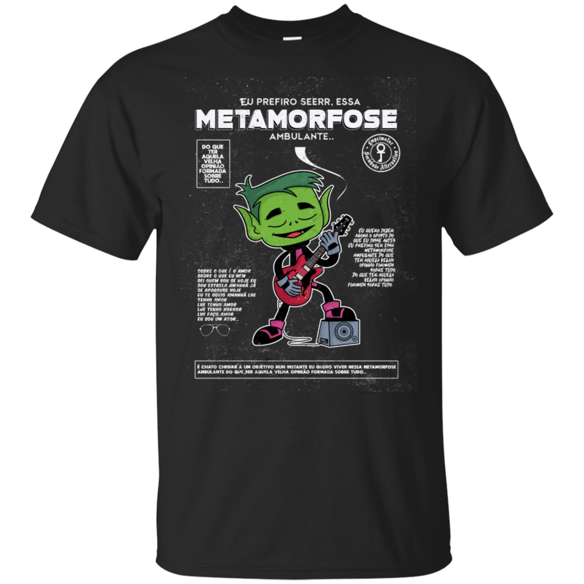 T-Shirts Black / S Metamorfose T-Shirt