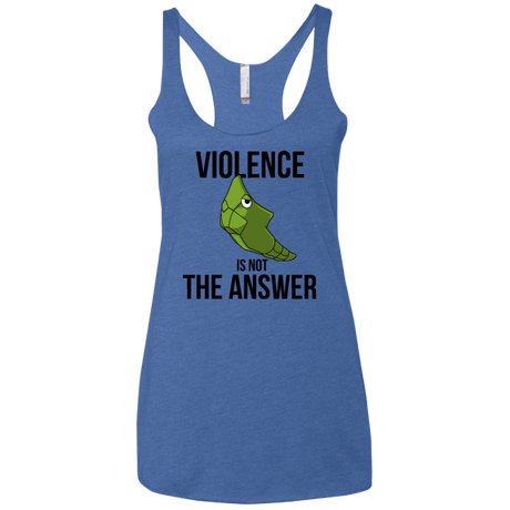 T-Shirts Vintage Royal / X-Small Metapeace Women's Triblend Racerback Tank