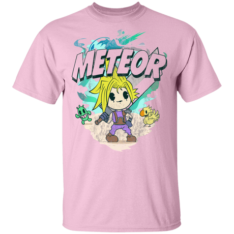 T-Shirts Light Pink / S Meteor Cartoon T-Shirt
