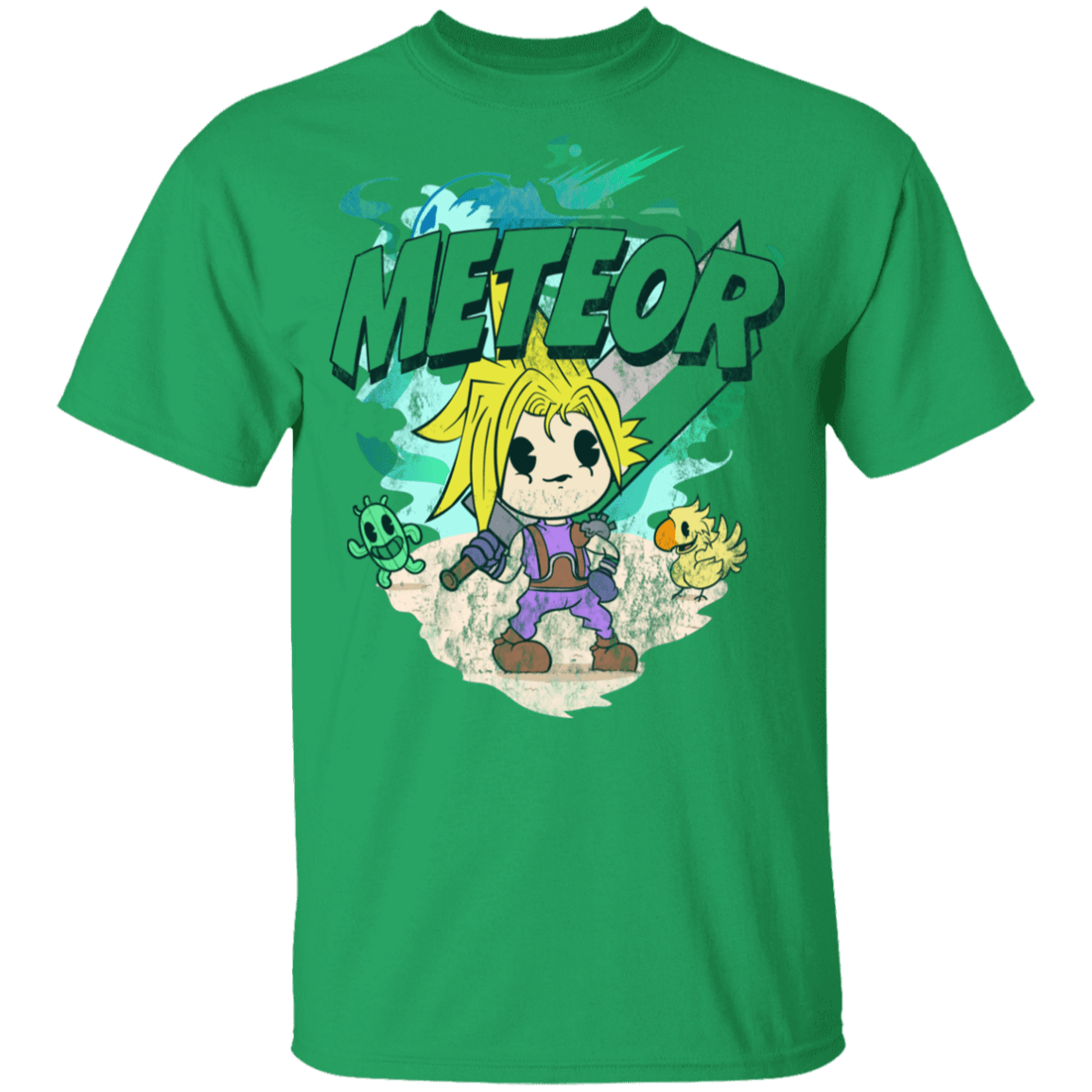 T-Shirts Irish Green / YXS Meteor Cartoon Youth T-Shirt