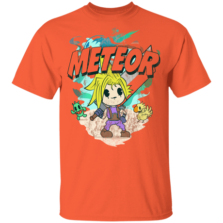 T-Shirts Orange / YXS Meteor Cartoon Youth T-Shirt